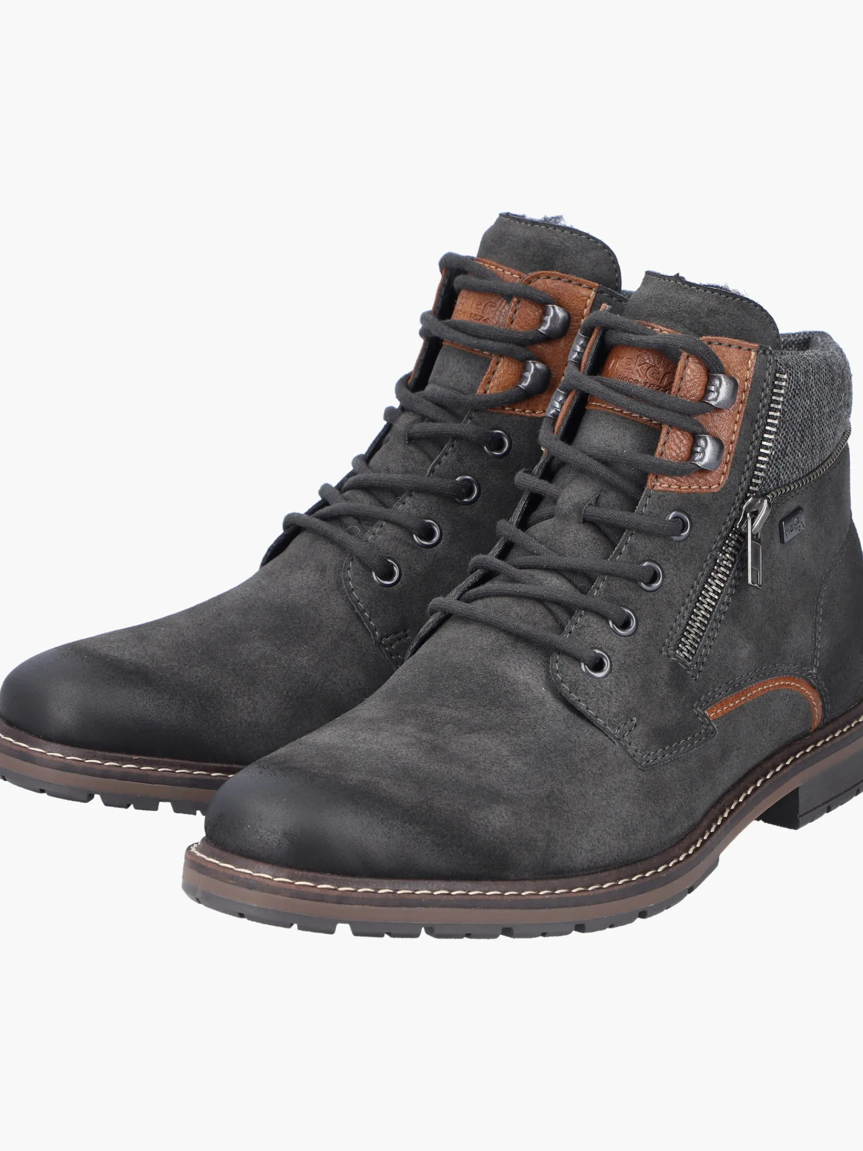 Herren Rieker Herren Schnürstiefel