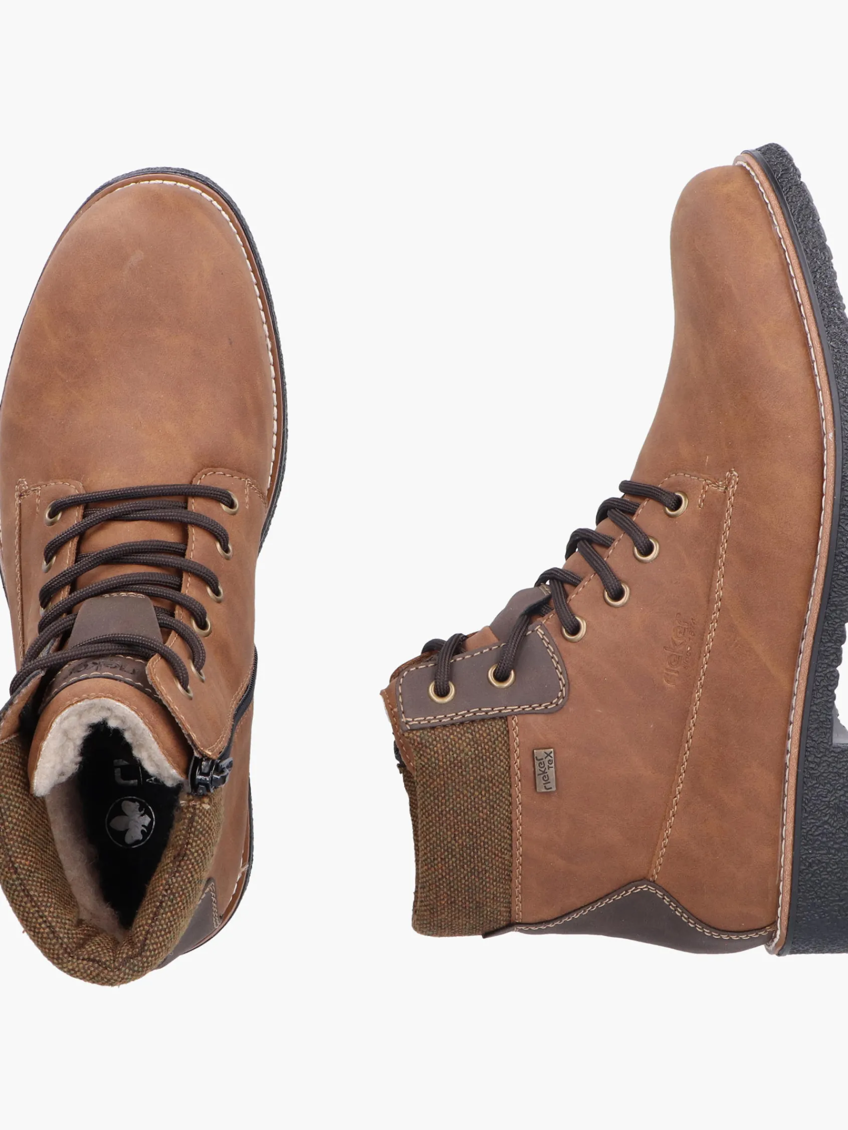 Herren Rieker Herren Schnürstiefel