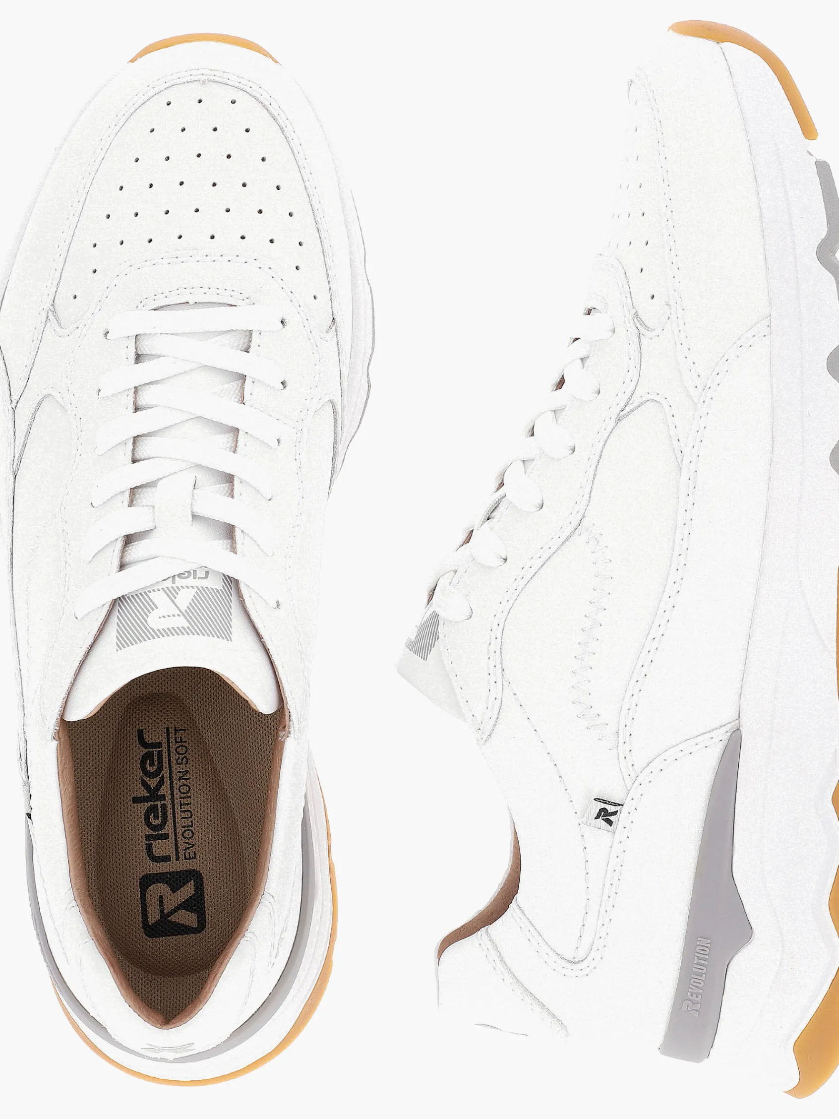 Herren Rieker Herren Sneaker Low