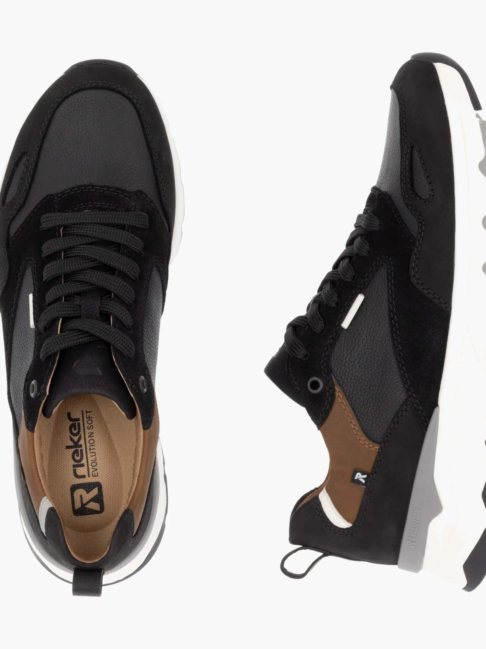 Herren Rieker Herren Sneaker Low