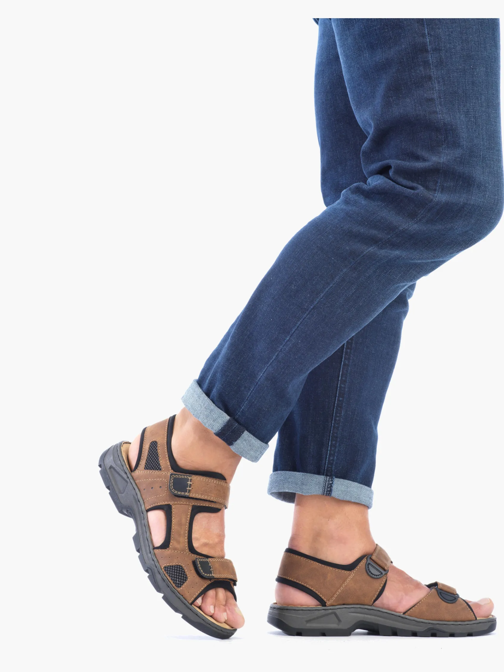Herren Rieker Herren Trekkingsandalen