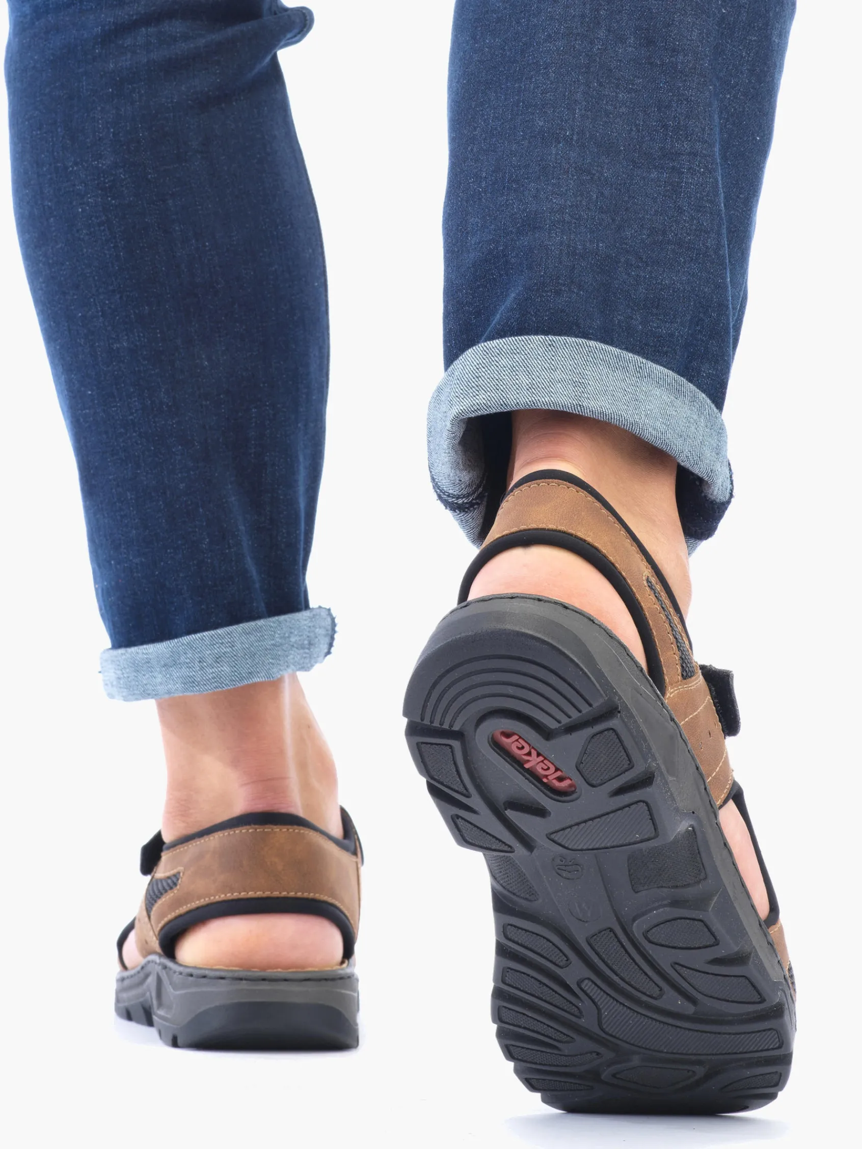 Herren Rieker Herren Trekkingsandalen