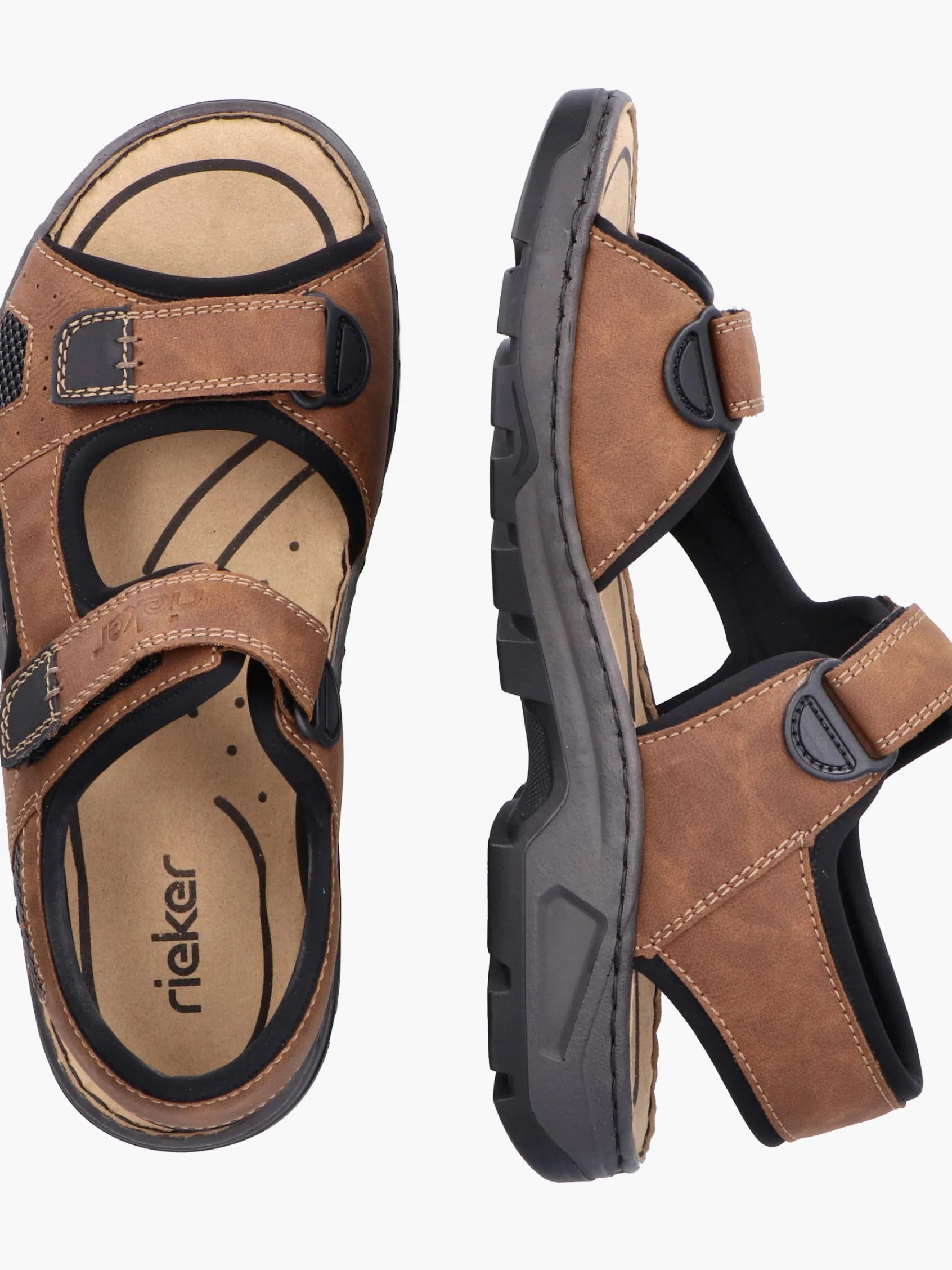 Herren Rieker Herren Trekkingsandalen