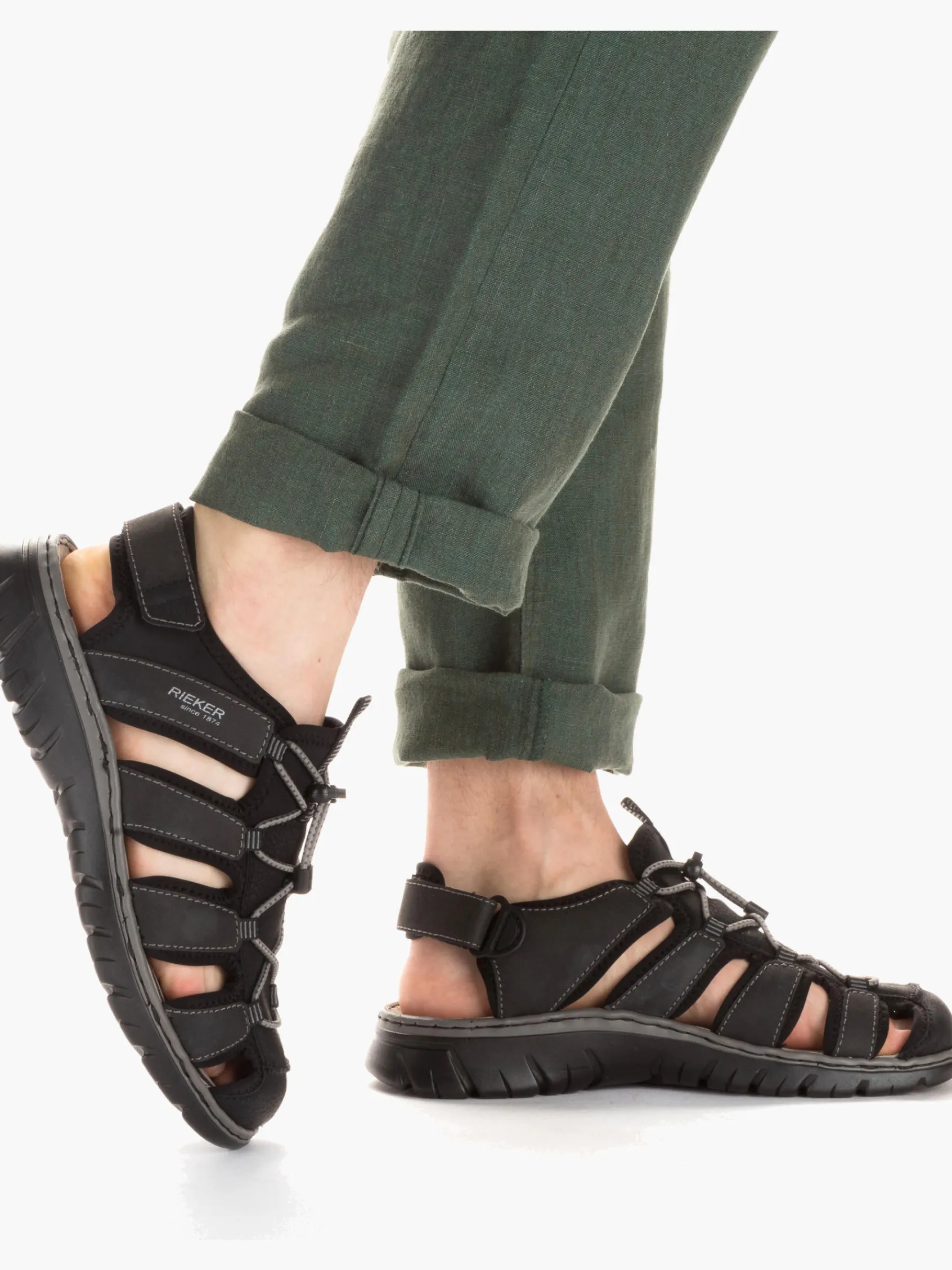 Herren Rieker Herren Trekkingsandalen