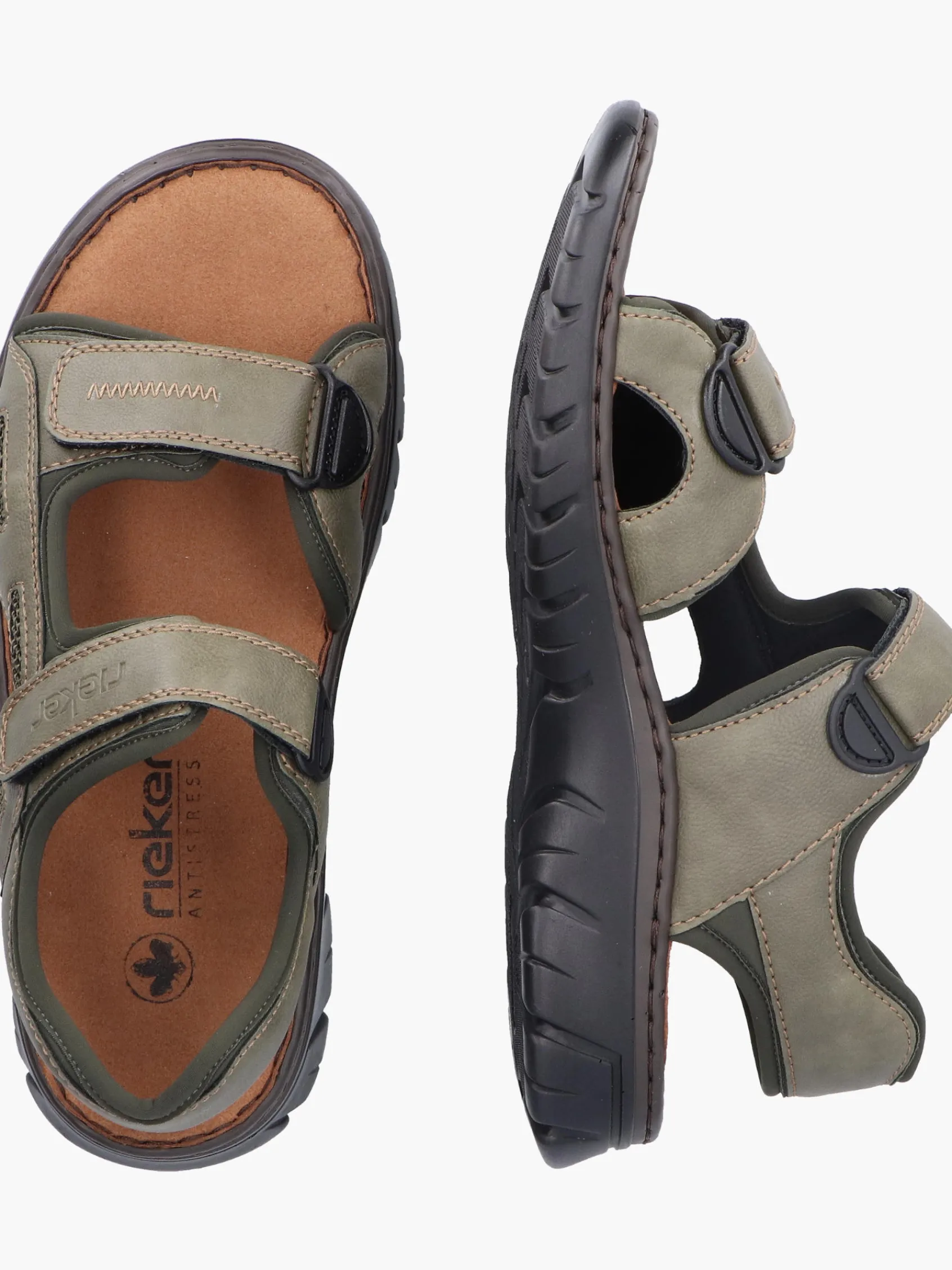 Herren Rieker Herren Trekkingsandalen