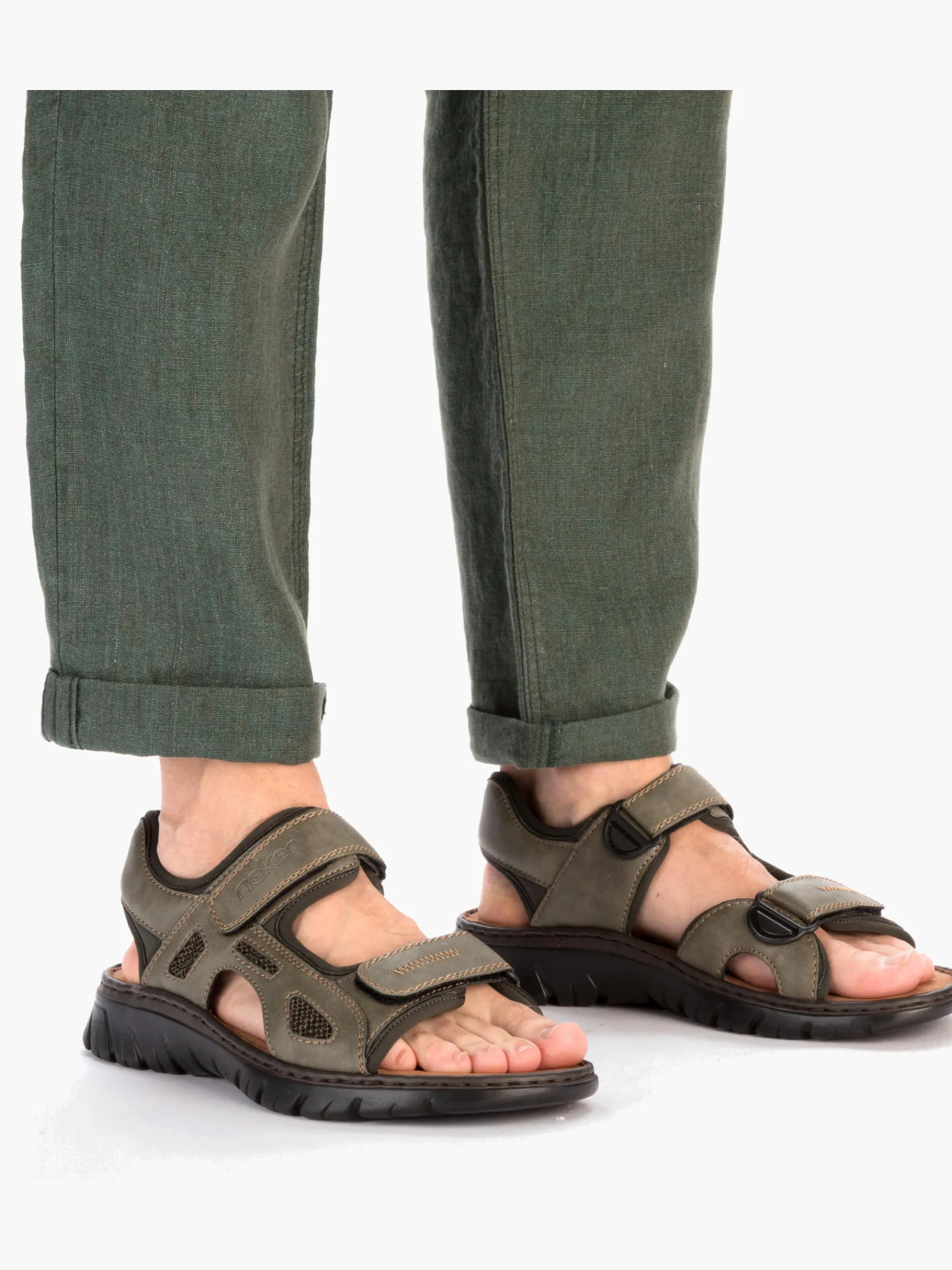 Herren Rieker Herren Trekkingsandalen