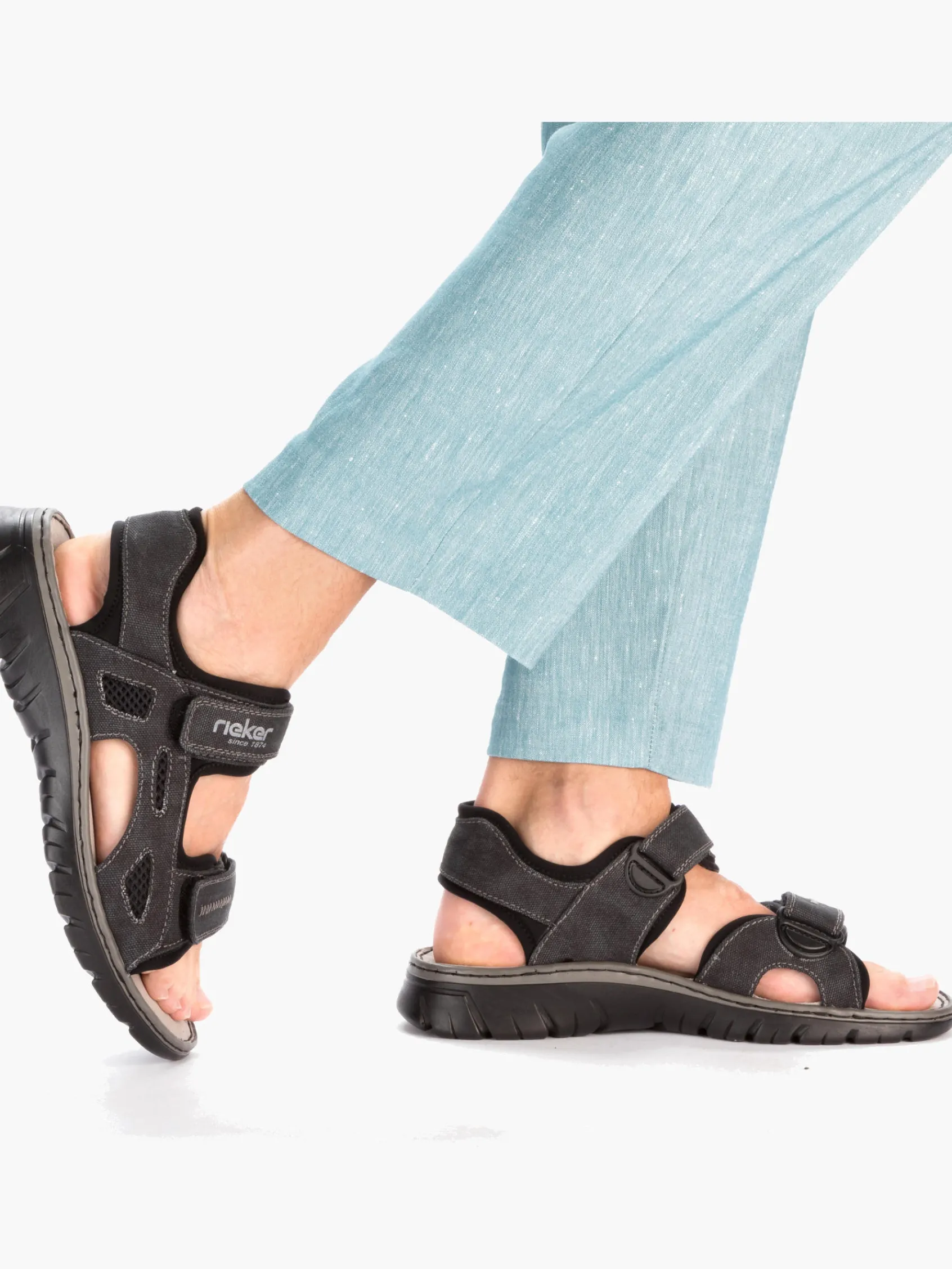 Herren Rieker Herren Trekkingsandalen