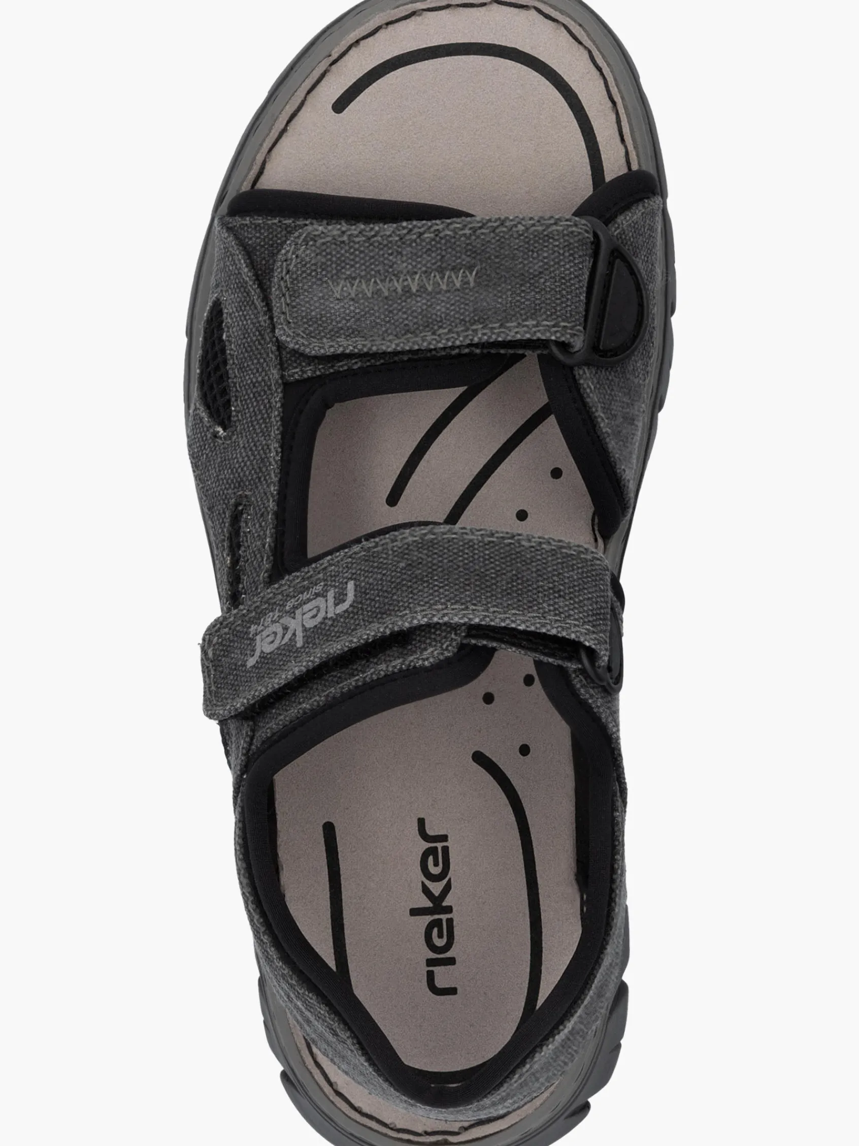 Herren Rieker Herren Trekkingsandalen