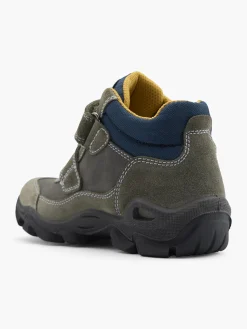 Kinder elefanten Hoher Leder Sneaker FABIO, Weite W