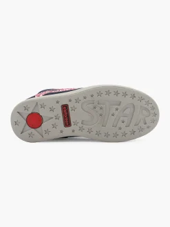Kinder elefanten Hoher Leder Sneaker HUA, Weite M