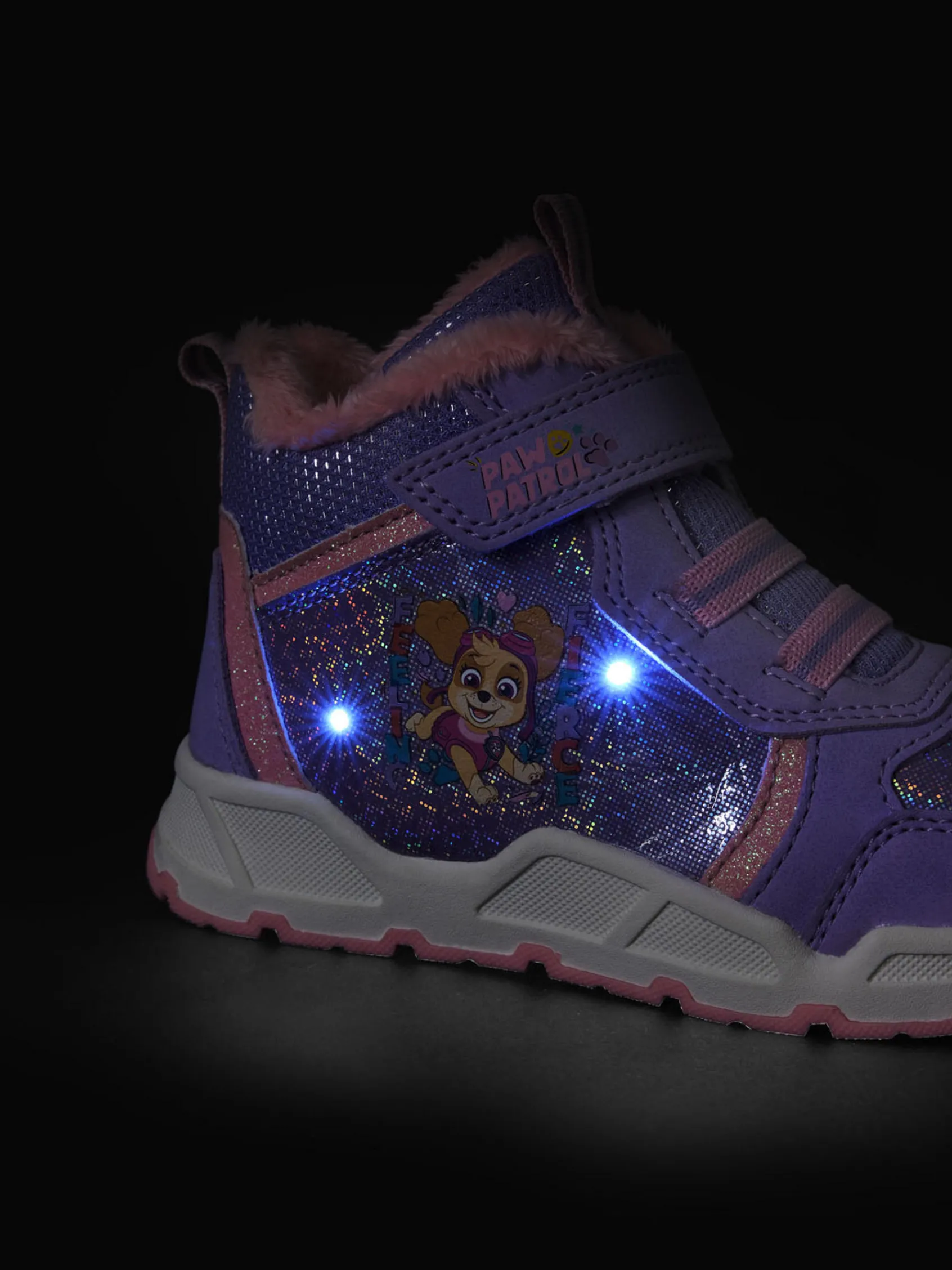 Kinder PAW Patrol Hoher Sneaker - mit Licht