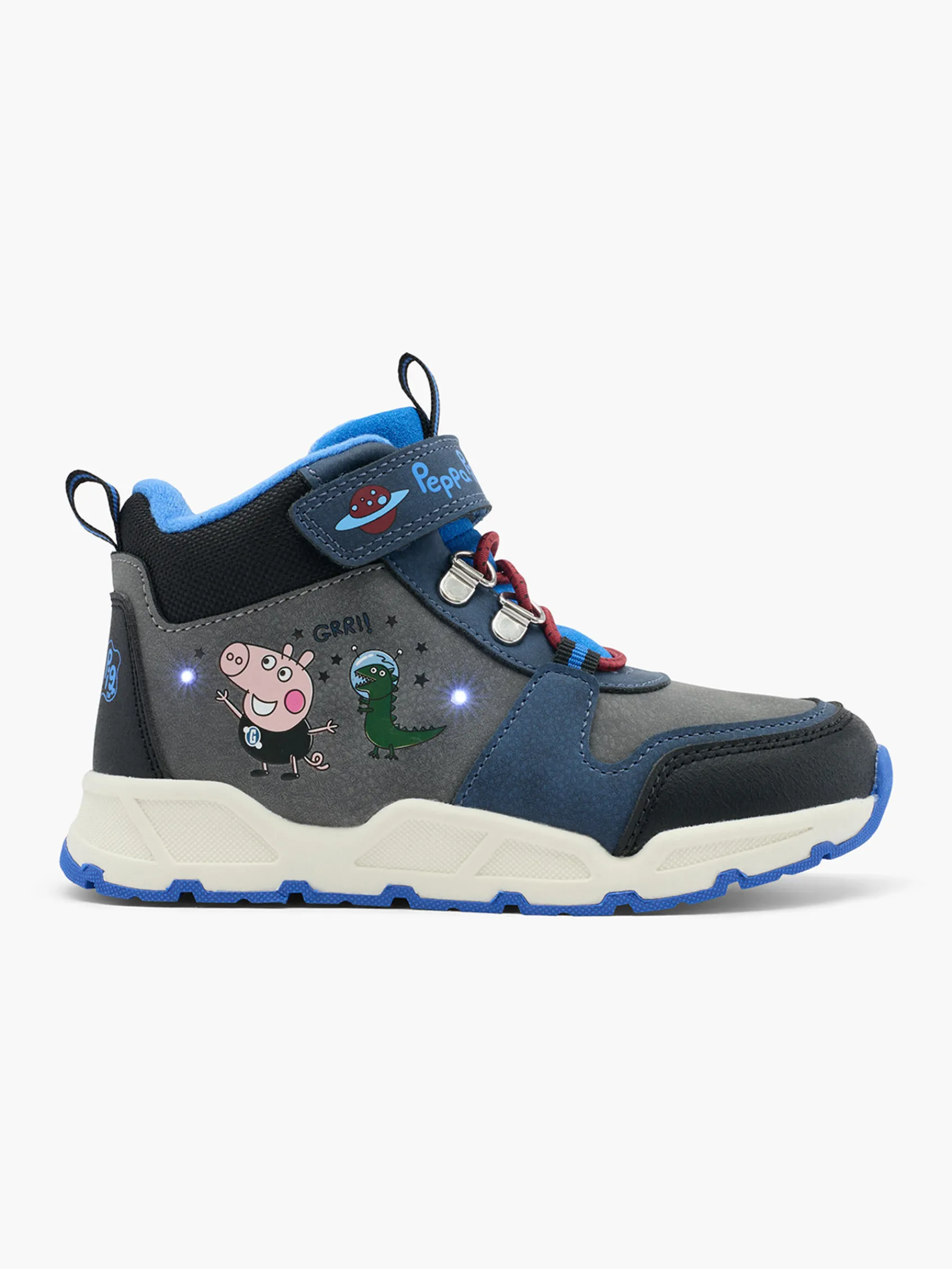 Kinder Peppa Pig Hoher Sneaker - mit Licht