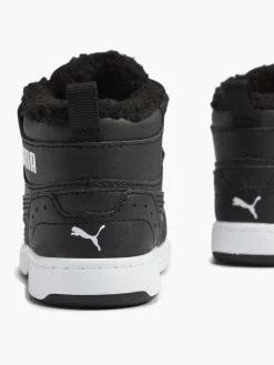 Kinder PUMA Hoher Sneaker REBOUND JOY FUR INF
