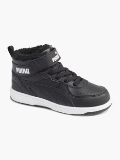 Kinder PUMA Hoher Sneaker REBOUND JOY FUR INF