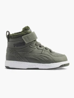 Kinder PUMA Hoher Sneaker REBOUND JOY FUR INF