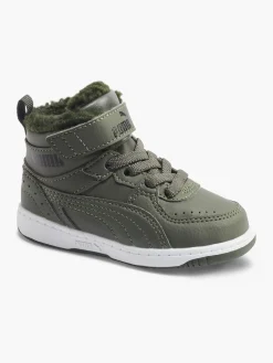 Kinder PUMA Hoher Sneaker REBOUND JOY FUR INF