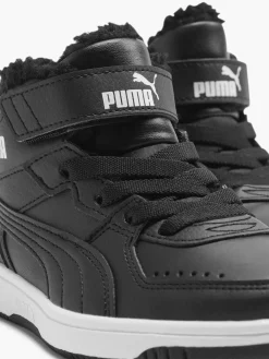 Kinder PUMA Hoher Sneaker REBOUND JOY FUR PS