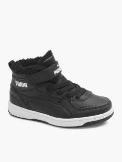 Kinder PUMA Hoher Sneaker REBOUND JOY FUR PS