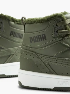 Kinder PUMA Hoher Sneaker REBOUND JOY FUR JR