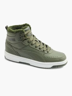 Kinder PUMA Hoher Sneaker REBOUND JOY FUR JR