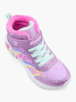 Kinder Skechers Hoher Sneaker UNICORN DANCER - mit Licht