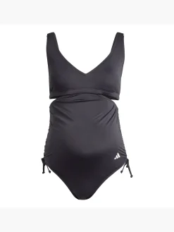 Damen adidas Iconisea Maternity U-Back Badeanzug – Umstandsmode
