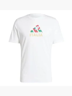 Herren adidas Italien Fußball Fan Graphic T-Shirt