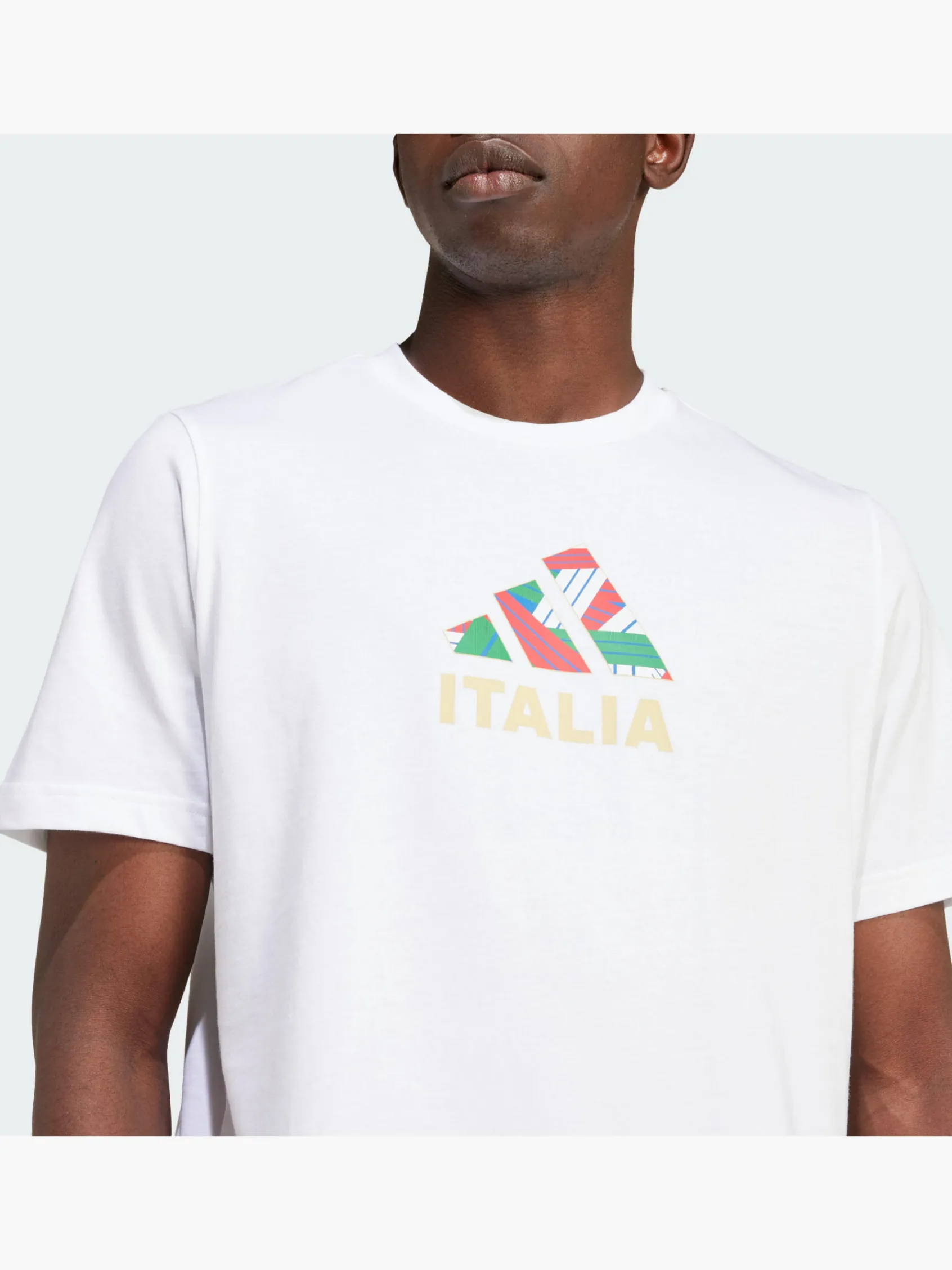 Herren adidas Italien Fußball Fan Graphic T-Shirt