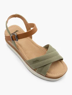 Damen Bench Keilsandalette