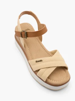 Damen Bench Keilsandalette