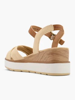 Damen Bench Keilsandalette