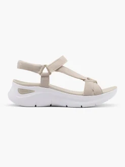 Damen Skechers Keilsandalette
