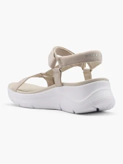 Damen Skechers Keilsandalette