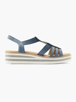 Damen Rieker Keilsandalette
