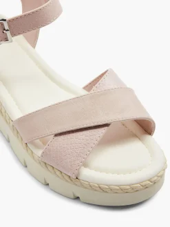 Damen Easy Street Komfort Keilsandalette