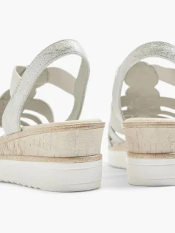 Damen Komfort Keilsandalette