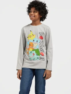 Kinder Pokémon Langarmshirt