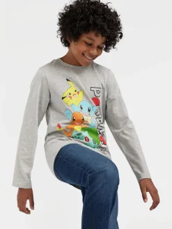 Kinder Pokémon Langarmshirt