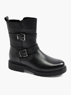 Damen 5th Avenue Leder Bikerboots