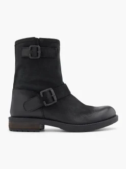 Damen 5th Avenue Leder Bikerboots