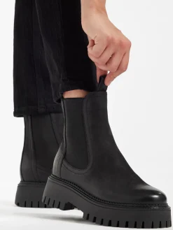Damen 5th Avenue Leder Chelsea Boots