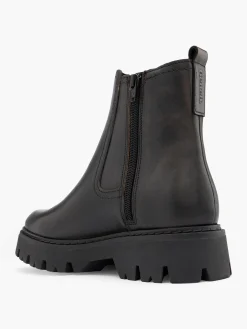 Damen Bench Leder Chelsea Boots