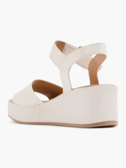 Damen 5th Avenue Leder Keilsandalette