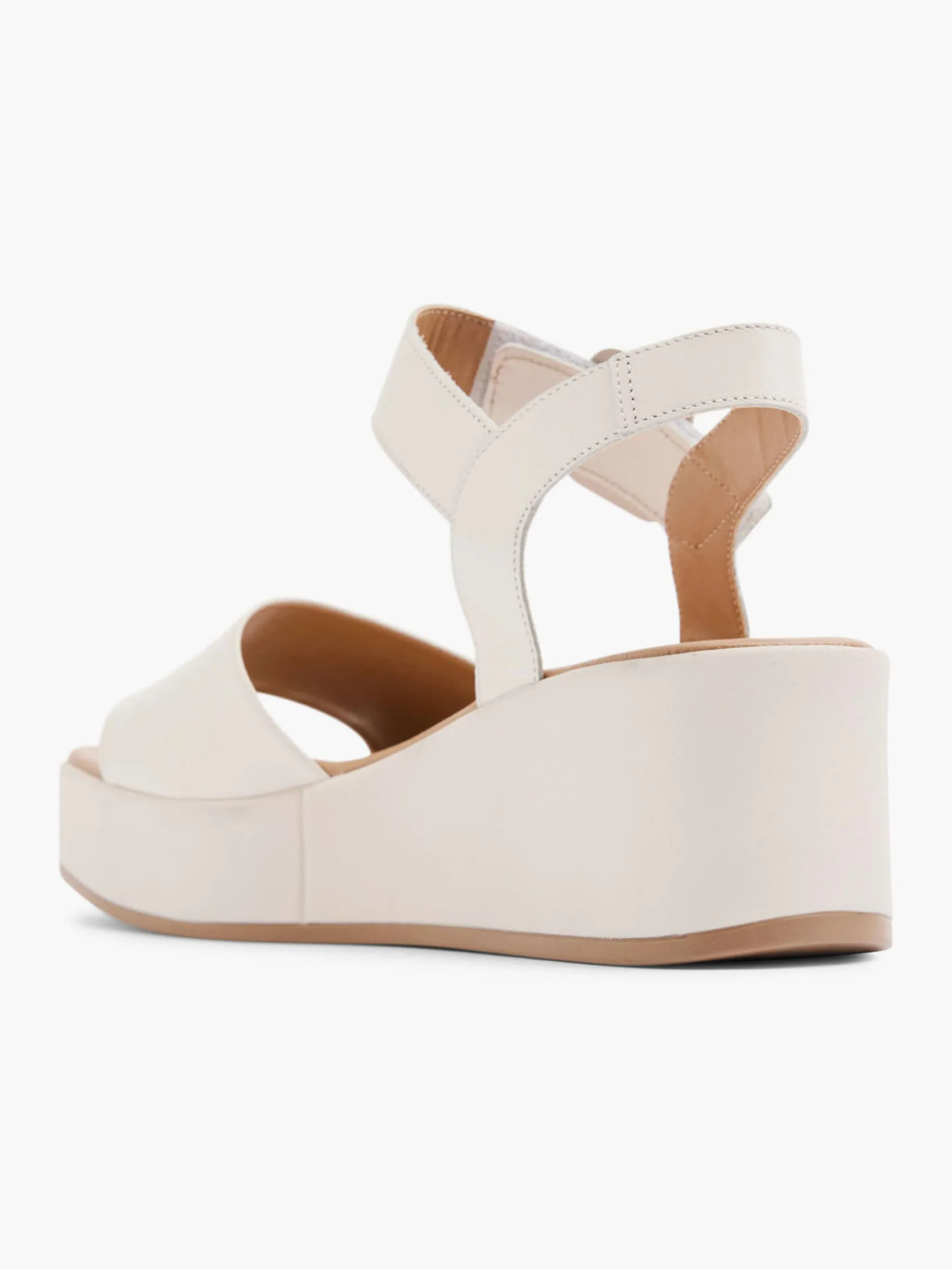Damen 5th Avenue Leder Keilsandalette