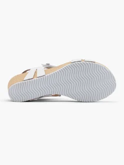 Damen 5th Avenue Leder Keilsandalette