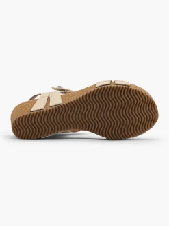 Damen 5th Avenue Leder Keilalette