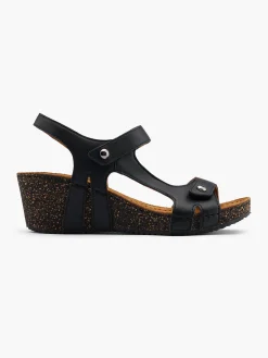 Damen 5th Avenue Leder Keilsandalette