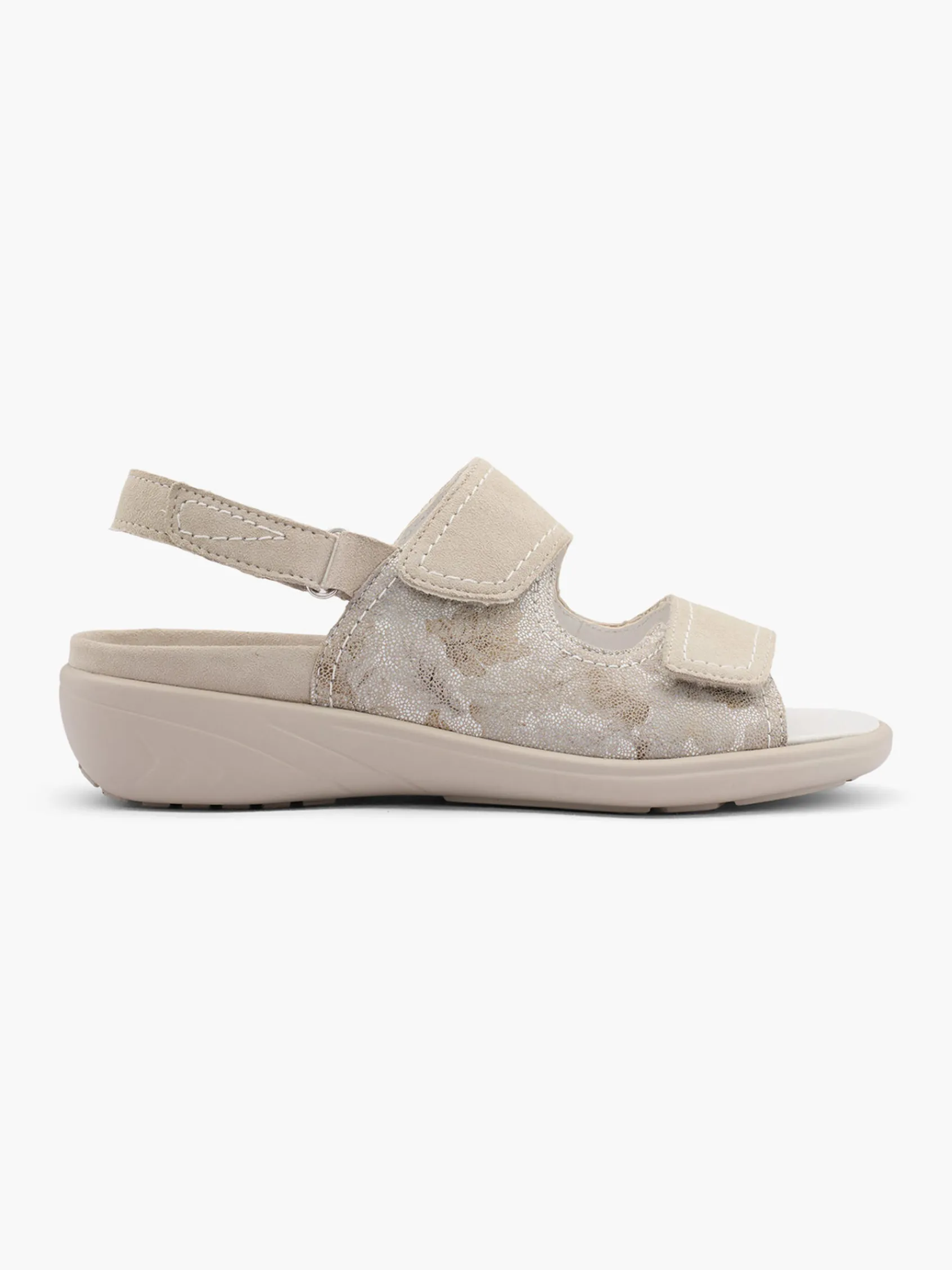 Damen Medicus Leder Komfort Keilsandalette