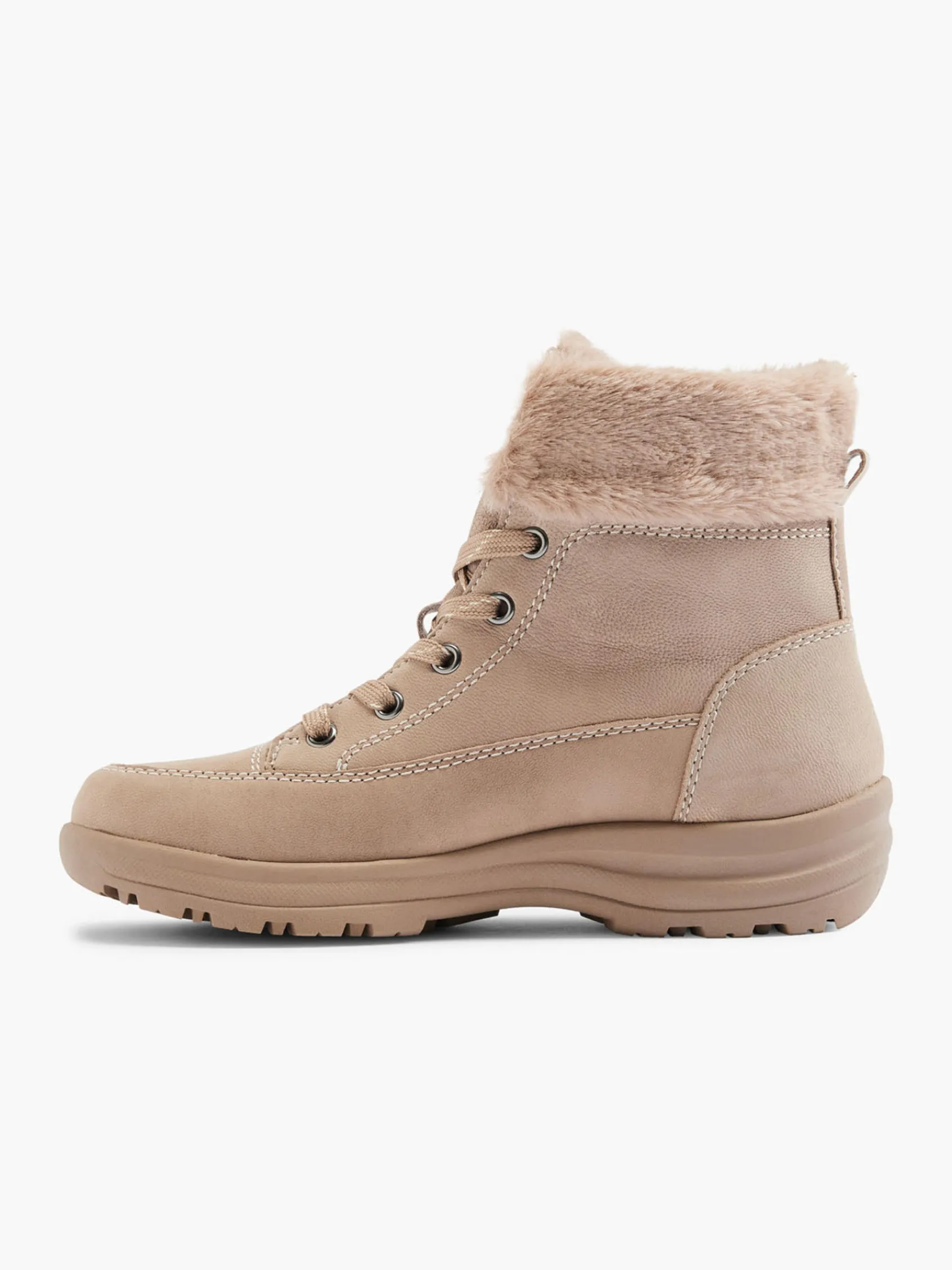 Damen Medicus Leder Komfort Schnürboots