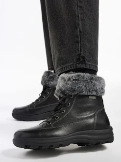 Damen Medicus Leder Komfort Schnürboots